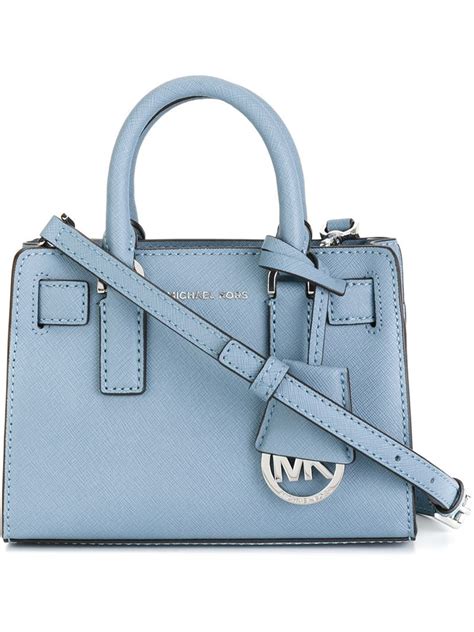 pale blue michael kors tote bag|Michael Kors blue crossbody bag.